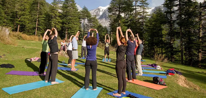 Yoga and Trekking in the Himalaya image de la galerie